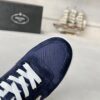 sy_no_49F00F71CBC0A2AF6CEBD2CA6D0ED0AA_7 Prada Navy Suede Low-Top Casual Trainer
