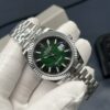 Rolex Dog Tooth Ring Gold Logbook Series Automatic Mechanical Movement 100 meter Waterproof Date Display Men's Watch Swiss Watch 41mm Green Dial