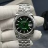 Rolex Dog Tooth Ring Gold Logbook Series Automatic Mechanical Movement 100 meter Waterproof Date Display Men's Watch Swiss Watch 41mm Green Dial