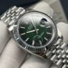Rolex Dog Tooth Ring Gold Logbook Series Automatic Mechanical Movement 100 meter Waterproof Date Display Men's Watch Swiss Watch 41mm Green Dial