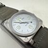 BELL&ROSS automatic mechanical movement 100 meter waterproof men's watch Swiss watch ceramic case rubber fabric strap
