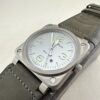 BELL&ROSS automatic mechanical movement 100 meter waterproof men's watch Swiss watch ceramic case rubber fabric strap