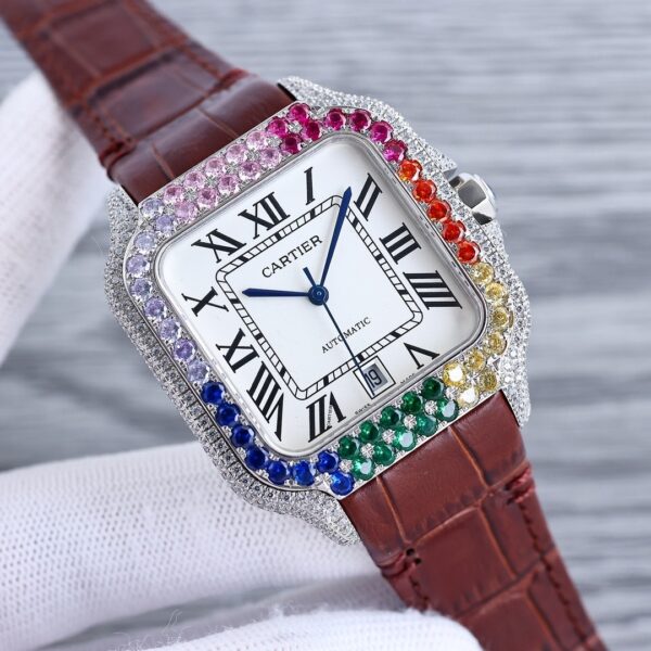 sy_no_4B0D2F9AFBCC5B8A49711A0B6A163DBB_0 Cartier/Cartier/Sandus/Automatic Machinery/40mm/Medium/Rear Drill/Single Watch