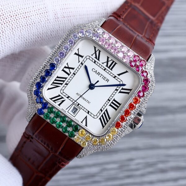 sy_no_4B0D2F9AFBCC5B8A49711A0B6A163DBB_1 Cartier/Cartier/Sandus/Automatic Machinery/40mm/Medium/Rear Drill/Single Watch
