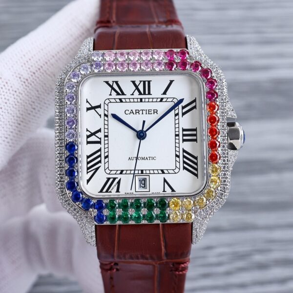 sy_no_4B0D2F9AFBCC5B8A49711A0B6A163DBB_2 Cartier/Cartier/Sandus/Automatic Machinery/40mm/Medium/Rear Drill/Single Watch