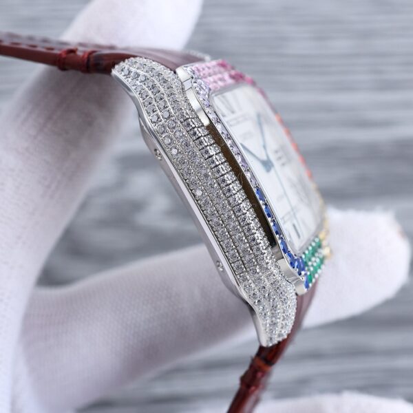 sy_no_4B0D2F9AFBCC5B8A49711A0B6A163DBB_4 Cartier/Cartier/Sandus/Automatic Machinery/40mm/Medium/Rear Drill/Single Watch