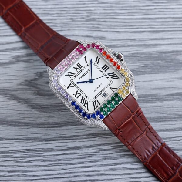 sy_no_4B0D2F9AFBCC5B8A49711A0B6A163DBB_7 Cartier/Cartier/Sandus/Automatic Machinery/40mm/Medium/Rear Drill/Single Watch