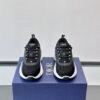 sy_no_4C8A7F91EED4726AE2703737F61DB1D2_1 Dior Black Mesh Leather White Chunky Sole Sneaker
