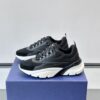 sy_no_4C8A7F91EED4726AE2703737F61DB1D2_2 Dior Black Mesh Leather White Chunky Sole Sneaker