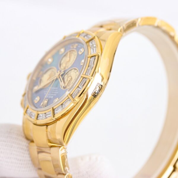 ROLEX Rolex Smooth Circle Cosmometer Type Daytona Series Automatic Mechanical Movement Gold Strap