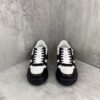 sy_no_4E4060BC495DA41C51BE14EAC1F2CE6B_3 Gucci Chunky Platform Retro Low-Top Sneaker in Black & White with Web Stripe