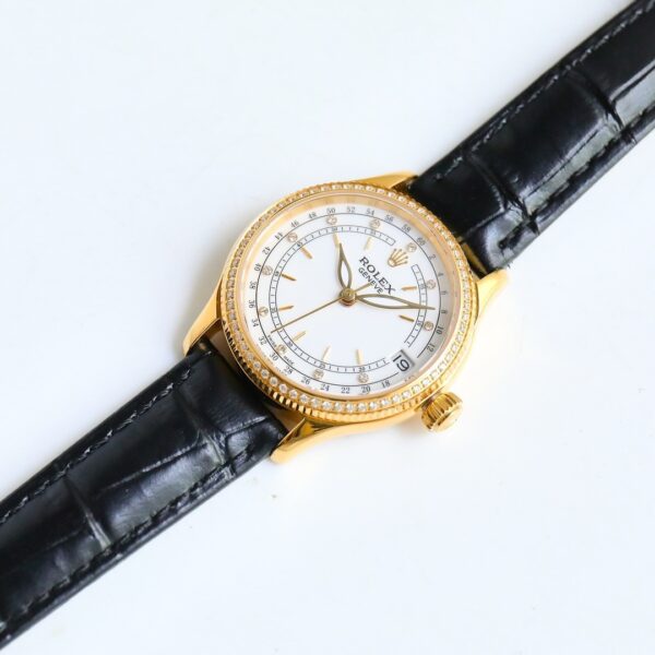 ROLEX Rolex Cellini series automatic mechanical movement waterproof men's watch Swiss watch 39mm black dial