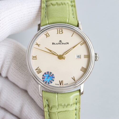 BLANCPEIN Classic Series VILLERET Automatic Mechanical Movement 30 Meter Waterproof Men's Watch Swiss Watch