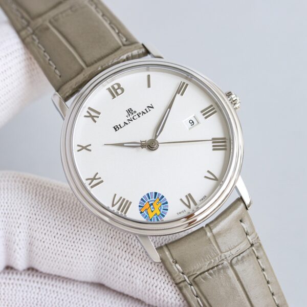BLANCPEIN Classic Series VILLERET Automatic Mechanical Movement 30 Meter Waterproof Men's Watch Swiss Watch
