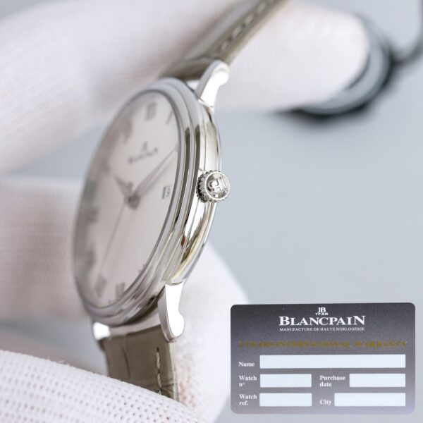 BLANCPEIN Classic Series VILLERET Automatic Mechanical Movement 30 Meter Waterproof Men's Watch Swiss Watch