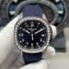 Patek Philippe Diver Series Quartz Movement Women's Watch Swiss Watch Stainless Steel Case Rubber Strap