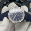 Patek Philippe Diver Series Quartz Movement Women's Watch Swiss Watch Stainless Steel Case Rubber Strap