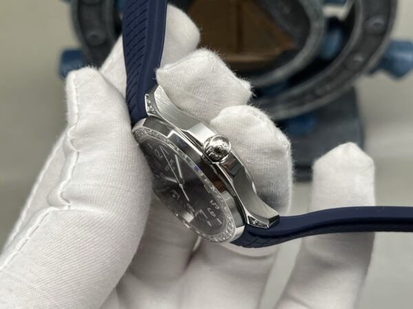 Patek Philippe Diver Series Quartz Movement Women's Watch Swiss Watch Stainless Steel Case Rubber Strap