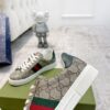 sy_no_50A03DABACE1793DB33D2E2F5B411E41_7 Gucci Screener GG Supreme Canvas Sneaker with Web Stripe