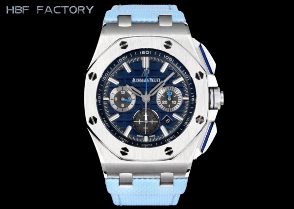AUDEMARS PIGUET Royal Oak Offshore Series Automatic Mechanical Movement 100m Waterproof Men's Watch Swiss Watch 42mm Blue Dial