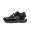 sy_no_51199DC8E183362F32B9BBE8E5F38207_1 Chanel Black and White Piping Low-Top Sneaker with Suede and CC Logo