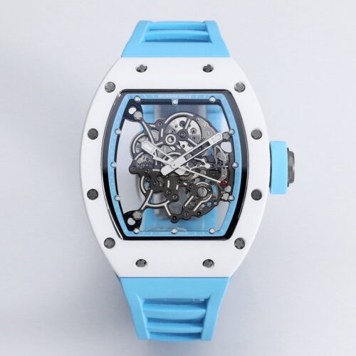 sy_no_522682D66C0016F5B183A378EDCFC3EF_0 Ceramic 055 Richard Men's Automatic Mechanical Watch Hollow Men's Watch Ultra Thin Luminous Tape Waterproof