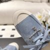 sy_no_5316C3E18E0FE2FA0BE943EF281AC671_5 Chanel Light Blue Suede Low-Top Shoe with Cap-Toe & CC Chain Detail