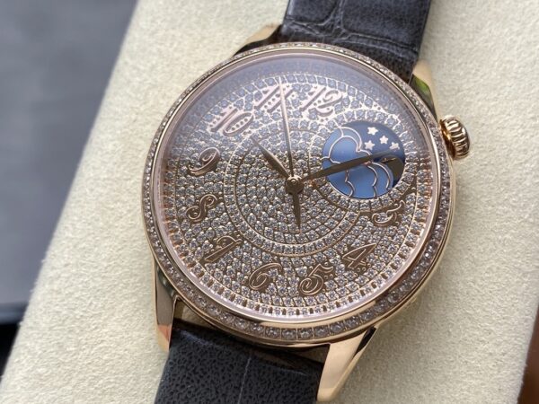 sy_no_534DB5CF17882DA92FF97DEEBFFFE0A1_2 Vacheron Constantin automatic mechanical movement 30 meter waterproof women's watch Swiss watch 37mm gold dial K gold 18K rose gold case