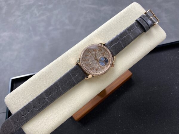 sy_no_534DB5CF17882DA92FF97DEEBFFFE0A1_3 Vacheron Constantin automatic mechanical movement 30 meter waterproof women's watch Swiss watch 37mm gold dial K gold 18K rose gold case