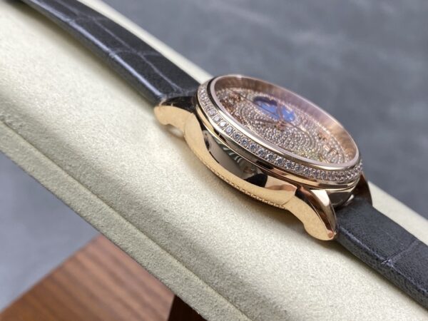 sy_no_534DB5CF17882DA92FF97DEEBFFFE0A1_4 Vacheron Constantin automatic mechanical movement 30 meter waterproof women's watch Swiss watch 37mm gold dial K gold 18K rose gold case