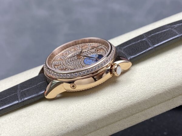 sy_no_534DB5CF17882DA92FF97DEEBFFFE0A1_5 Vacheron Constantin automatic mechanical movement 30 meter waterproof women's watch Swiss watch 37mm gold dial K gold 18K rose gold case
