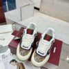 Gucci MAC8 GG Canvas & Blue Leather Sneaker with Web Stripe