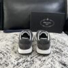 sy_no_55645E36F794D772E80F863542DB22CD_7 Prada Grey Suede Mesh-Spliced Triangle Logo Low-Top Sneaker