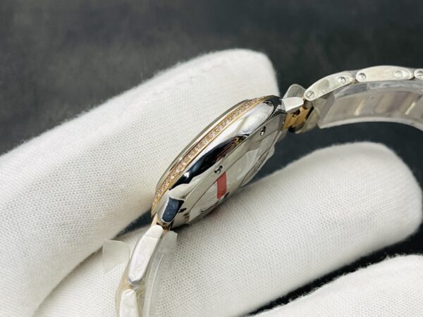 Cartier Blue Balloon Series Automatic Mechanical Movement Women's Watch Swiss Watch White Dial Stainless Steel Case