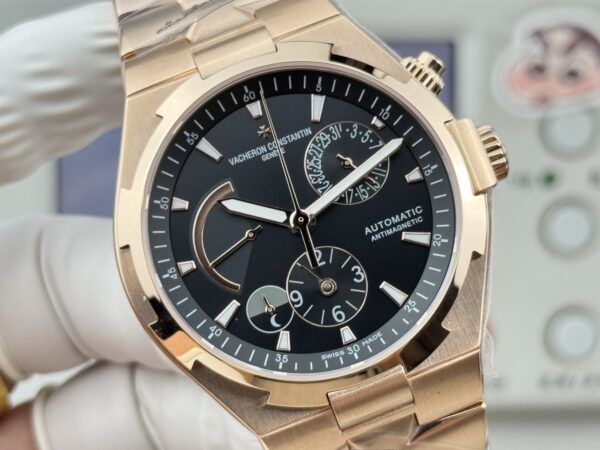 sy_no_557E873D43DEC5F6E7828D3799F2D530_4 Vacheron Constantin Grand Cross Four Seas series OVERSEAS automatic mechanical movement date display black dial