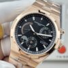 sy_no_557E873D43DEC5F6E7828D3799F2D530_5 Vacheron Constantin Grand Cross Four Seas series OVERSEAS automatic mechanical movement date display black dial