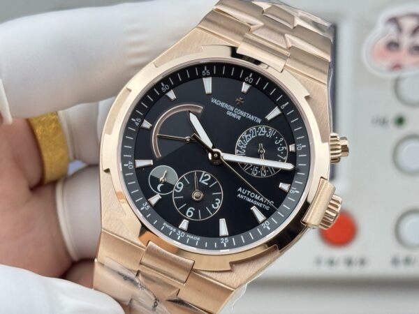 sy_no_557E873D43DEC5F6E7828D3799F2D530_5 Vacheron Constantin Grand Cross Four Seas series OVERSEAS automatic mechanical movement date display black dial