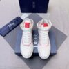 sy_no_56A8612EE808D7AAA87C087B4EEDEC41_0 Dior White-Red Strap B27 High-Top Sneaker