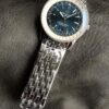 sy_no_56CA7B16B458CF2CB9C1CD1CF386BB03_8 Breitling Aviation Chronometer 30 meter Waterproof Automatic Mechanical Movement Stainless Steel Strap Swiss Watch 41mm Men's Blue