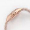 ROLEX Rolex Dog Tooth Ring Rose Gold Week Calendar Automatic Mechanical Movement 100m Waterproof Date Display Men's Watch Swiss Watch 40mm Coffee Color Dial