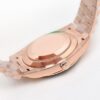 ROLEX Rolex Dog Tooth Ring Rose Gold Week Calendar Automatic Mechanical Movement 100m Waterproof Date Display Men's Watch Swiss Watch 40mm Coffee Color Dial