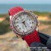 Patek Philippe AQUANAUT series automatic mechanical movement for women, Swiss watch with white dial