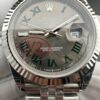 sy_no_5ACBA543F2434A8ADBBB9D3AE2FD25E2_3 Rolex Dog Tooth Ring Diary Series Green Luo Automatic Mechanical Movement 100m Waterproof Day Display Large Calendar Men's Watch