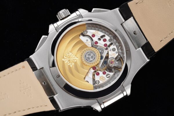 sy_no_5B6A1CBD6D2CC83A93111341B2D84560_8 Patek Philippe Sporty Elegance NAUTILUS Series Nautilus Automatic Mechanical Movement Crocodile Leather Strap