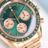 Omega Super Series Professional Lunar Watch Manual Mechanical Movement 50m Waterproof Male