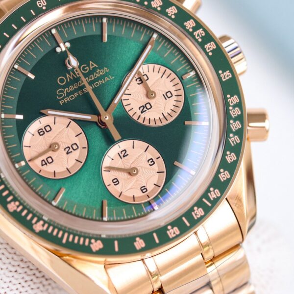 Omega Super Series Professional Lunar Watch Manual Mechanical Movement 50m Waterproof Male