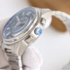 Jaeger LeCoultre automatic mechanical movement 100 meter waterproof men's watch Swiss watch 42mm blue dial rubber stainless steel strap
