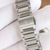 Jaeger LeCoultre automatic mechanical movement 100 meter waterproof men's watch Swiss watch 42mm blue dial rubber stainless steel strap