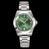 sy_no_5DBD1AC8BD29AD3FBAF4F7B22D647D36_0 LONGINES Kangkas Yuedong series automatic mechanical movement 100 meter waterproof women's watch Swiss watch 34mm green dial stainless steel strap