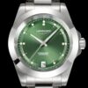 sy_no_5DBD1AC8BD29AD3FBAF4F7B22D647D36_3 LONGINES Kangkas Yuedong series automatic mechanical movement 100 meter waterproof women's watch Swiss watch 34mm green dial stainless steel strap